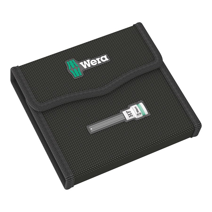 Juego de vasos con punta Wera 8740 B HF 1 Zyklop con función de retención - entrada de 3/8", 7 piezas