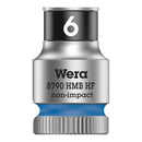 Vaso Wera 8790 HMB HF Zyklop de 3/8" y 6,0 mm con HF