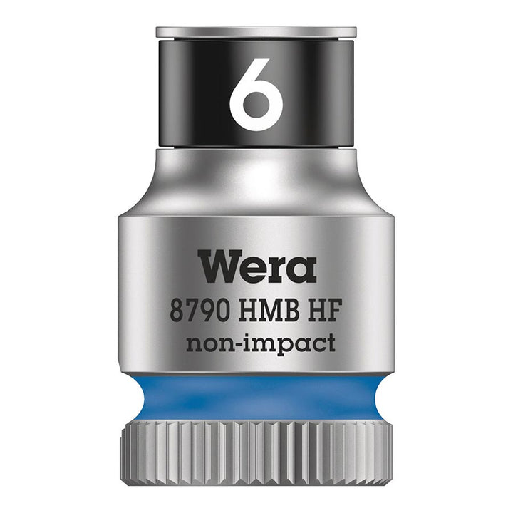 Vaso Wera 8790 HMB HF Zyklop de 3/8" y 6,0 mm con HF