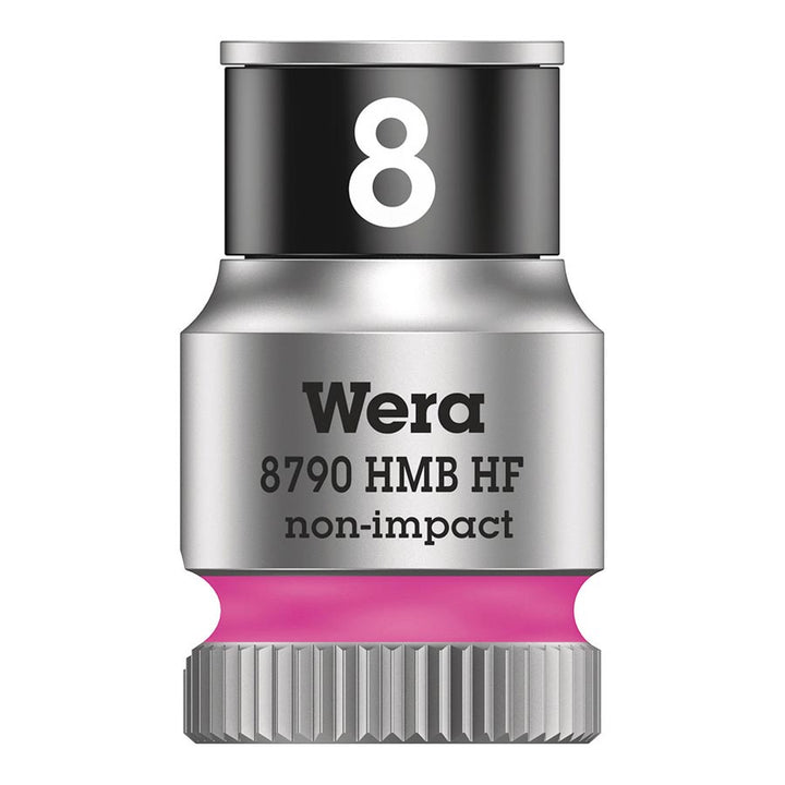 Wera 8790 HMB HF Zyklop 3/8" - Vaso de 8 mm