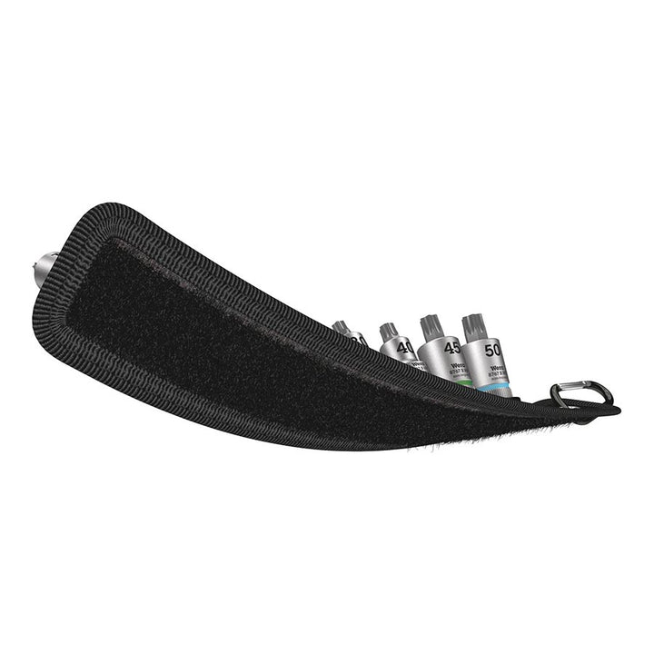 Juego de vasos con punta Wera Belt B 3 TORX HF Zyklop con función de retención - entrada de 3/8", 9 piezas