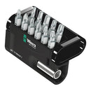 Portapuntas y juego de puntas Wera Bit-Check 12 de metal (1 unidad, entrada de 1/4")
