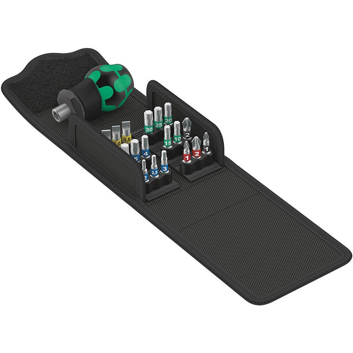 Juego de puntas y destornilladores Wera Kraftform Kompakt Stubby 1