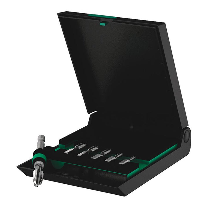 Juego de brocas para machos de roscar Wera 844/7 - Entrada de 1/4"