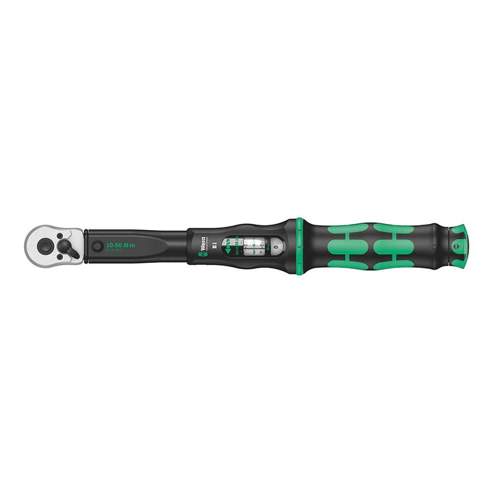 Llave dinamométrica Wera Click-Torque B 1 con trinquete reversible de 3/8"