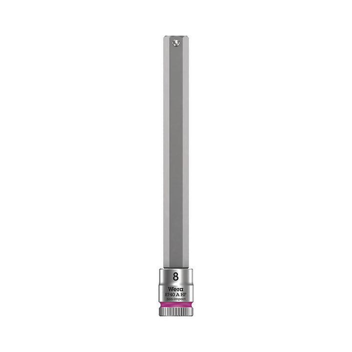 Wera 8740A HF Zyklop 1/4 Drive Hex 8,0 x 100 mm con HF