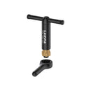 Llave dinamométrica de bolsillo Lezyne - 2-6 Nm, puntas T20 y T25 de 2,5, 3, 4 y 5 mm, con estuche de almacenamiento negro