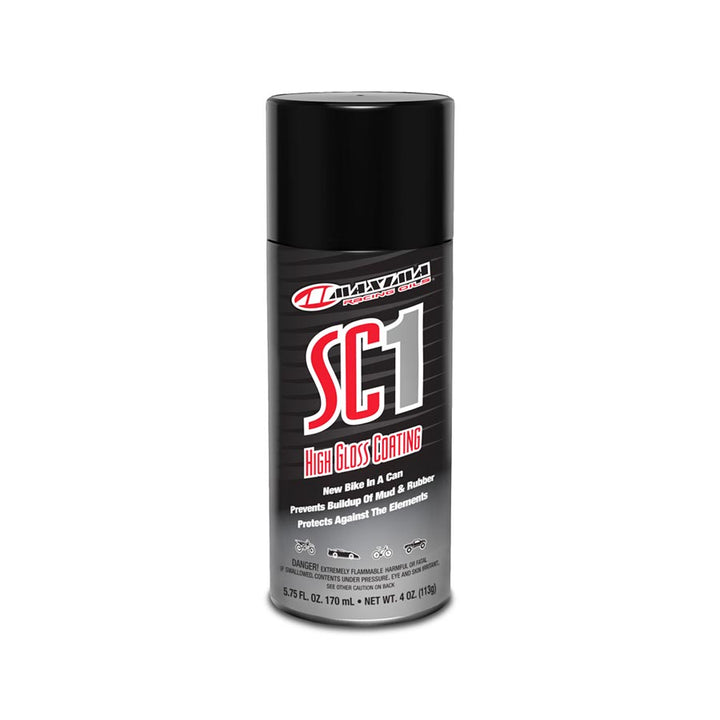 Aerosol de capa transparente SC1 de Maxima Racing Oils de 4 onzas líquidas