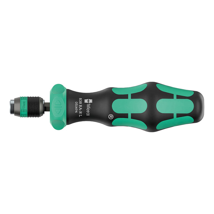 Wera 838 RA-R L RATCHET SDRIVER Screwdriver 1/4"