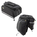 Bolsa para maletero Topeak MTS DXP, alforjas expandibles - Montaje con correa, color negro