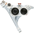 Hope RX4+ SL Disc Brake Caliper - Front Flat Mount Direct +20mm DOT Type Silver