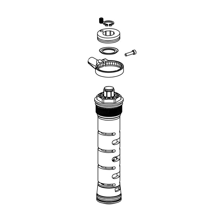 RockShox 2010 Tora XC/SL/Race 2011 Recon Silver Motion Control Compression Damper Kit Remote