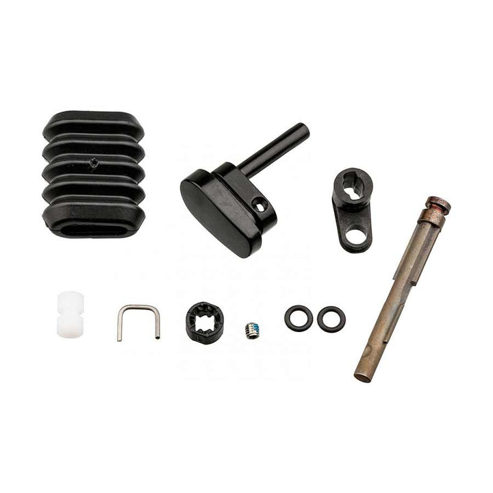 Botón remoto/funda/conjunto de pistón maestro RockShox XLoc Full Sprint de doble suspensión, ajustador dorado