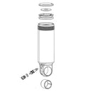 RockShox Damper Body/IFP For Monarch 2014-2017 for Monarch 2014-2017 197x51 Specialized