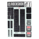 Kit de calcomanías para horquilla RockShox - 35 mm Stealth Black