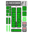 Kit de calcomanías para horquilla RockShox - 30/32 mm/RS1 Verde