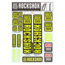 Kit de calcomanías para horquilla RockShox - 30/32 mm/RS1 amarillo