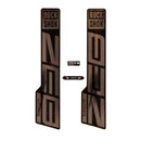 Kit de calcomanías para horquilla RockShox - ZEB Ultimate 27/29" Gloss Polar Foil/High Gloss BLK