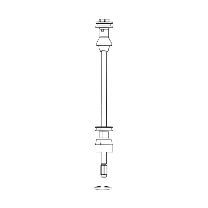 Eje de resorte de horquilla RockShox Debonair - 170 mm 27/29 38 mm - Domain B1+ 2022+