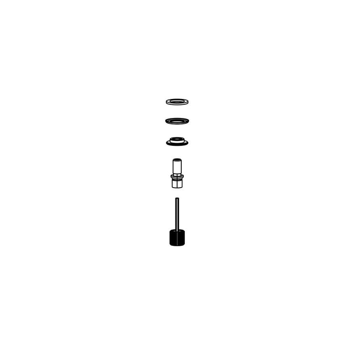 Kit de perilla/perno de ajuste de rebote RockShox para BoXXer RC B1 2015
