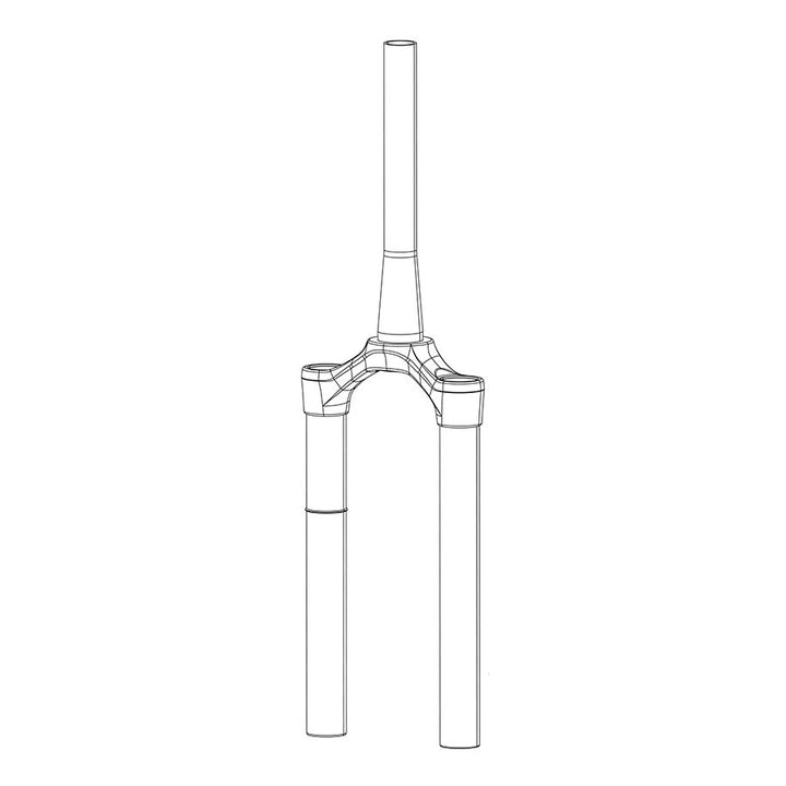 RockShox CSU Pike Dual Position Air 29/27.5+ Boost 15x110 51 Off-Set Aluminum Taper Diffusion BLK No Gradients