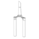 RockShox CSU Reba Solo Air 29" 15 x 110mm A7 120mm 2018+ No Gradients Diffusion BLK