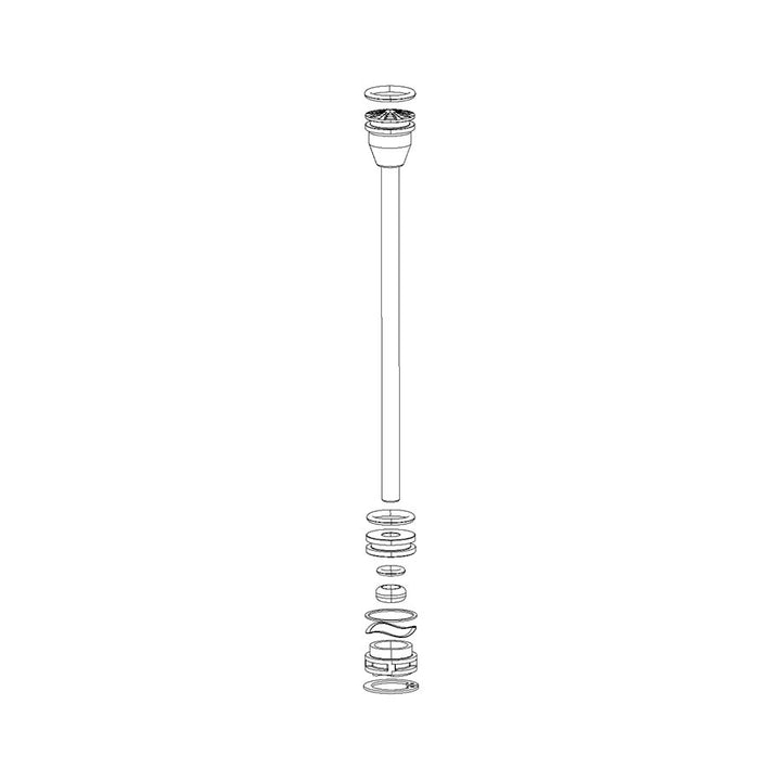 RockShox Solo Air Spring for SID/Reba 120 Black