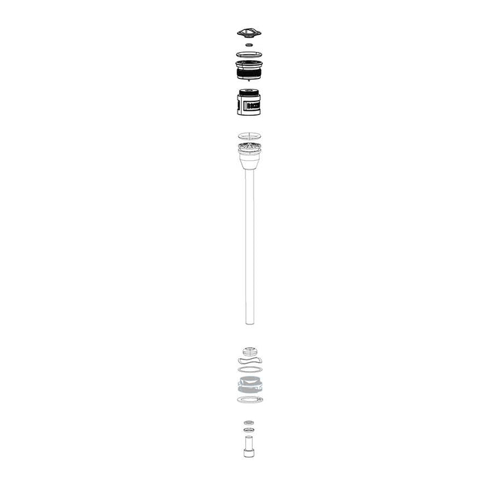 RockShox Solo Air Spring for Reba 130 A7 150mm