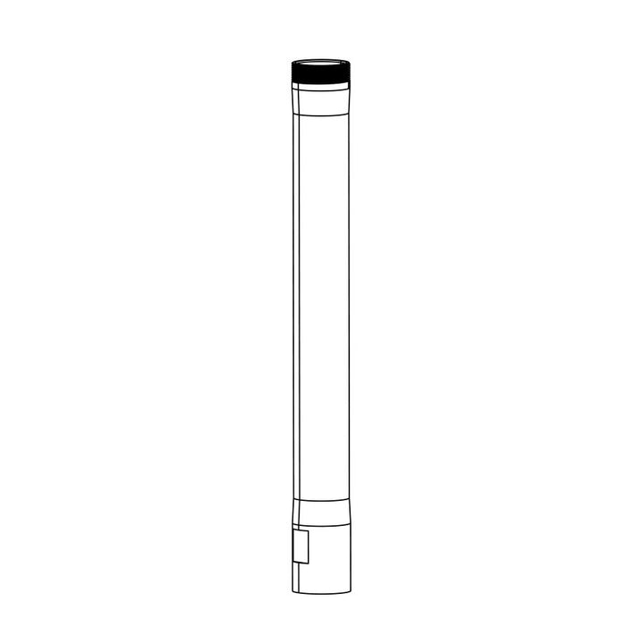 Amortiguador de tubo de suspensión RockShox Charger (con marca indicadora girada)
