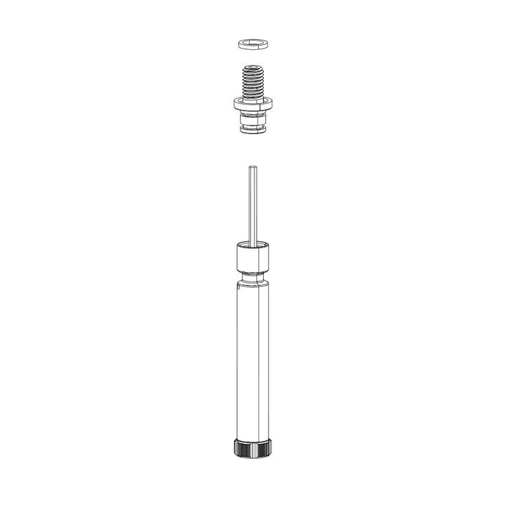 Kit de perilla de amortiguador de horquilla RockShox Rebound 29" SID B2+ (2017+)/Reba A7 (2018+)