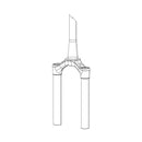 RockShox CSU SID Ultimate 80-100 mm DebonAir 2020+ 29"/27.5+ 42mm Offset Boost 15x110mm Tapered Steerer Diffusion BLK