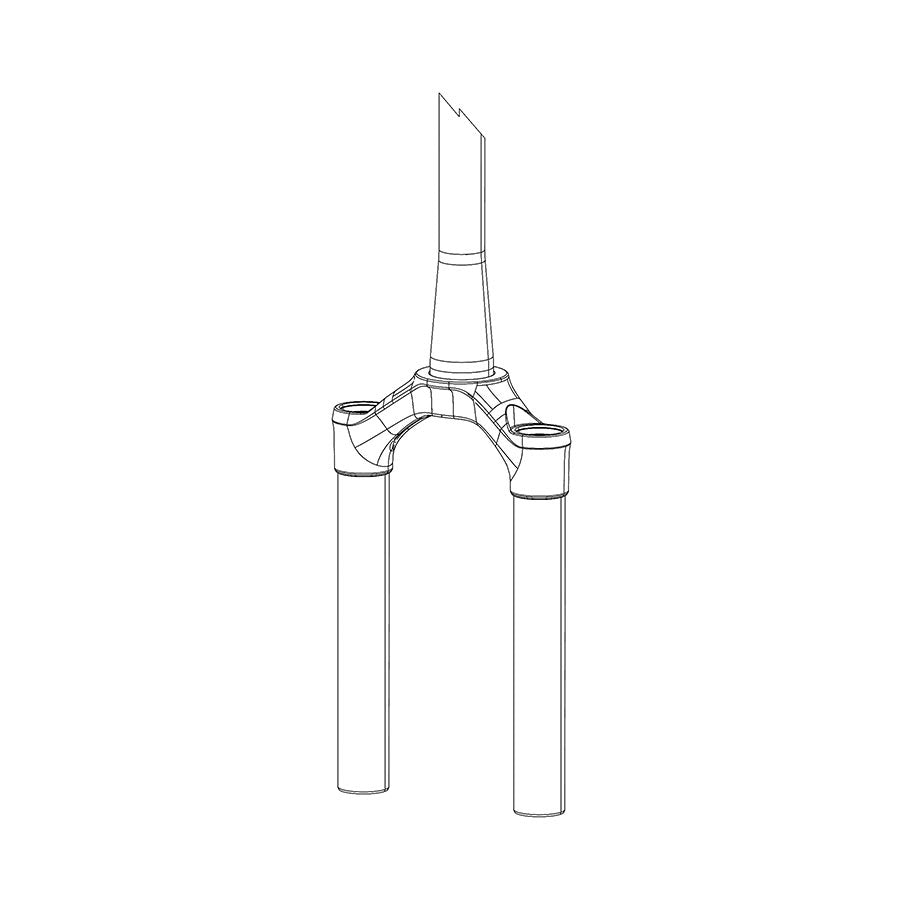 RockShox CSU SID Ultimate 110-120 mm DebonAir 2020+ 29&quot;/27.5+ 51mm Offset Boost 15x110mm Tapered Steerer Diffusion BLK