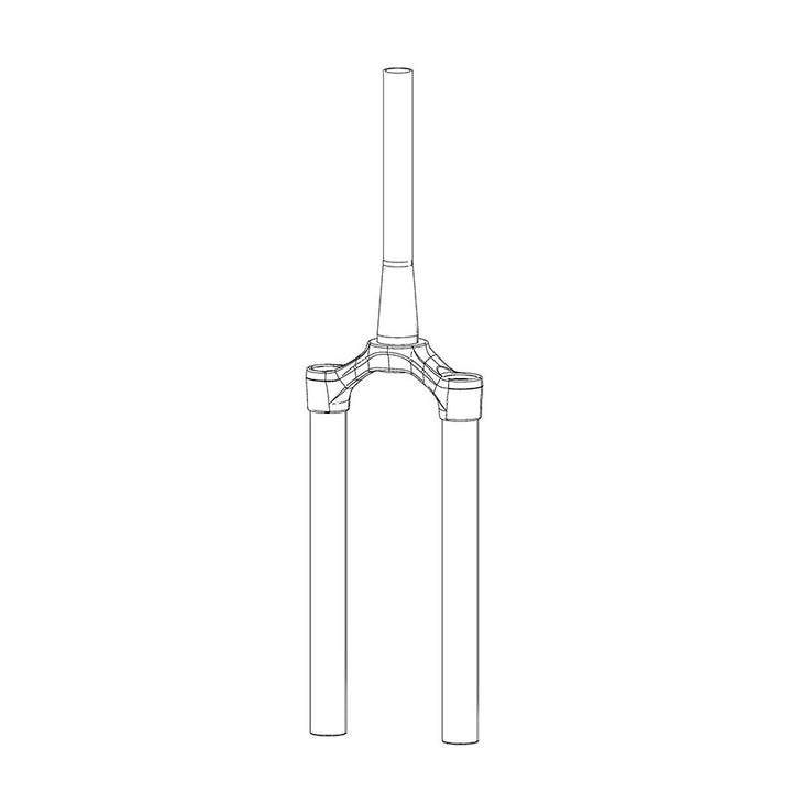 RockShox Alloy Tapered CSU ZEB (A1+) DebonAir 44OS Black