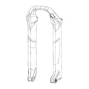 RockShox Lower Leg for Pike DJ 26 - Silver