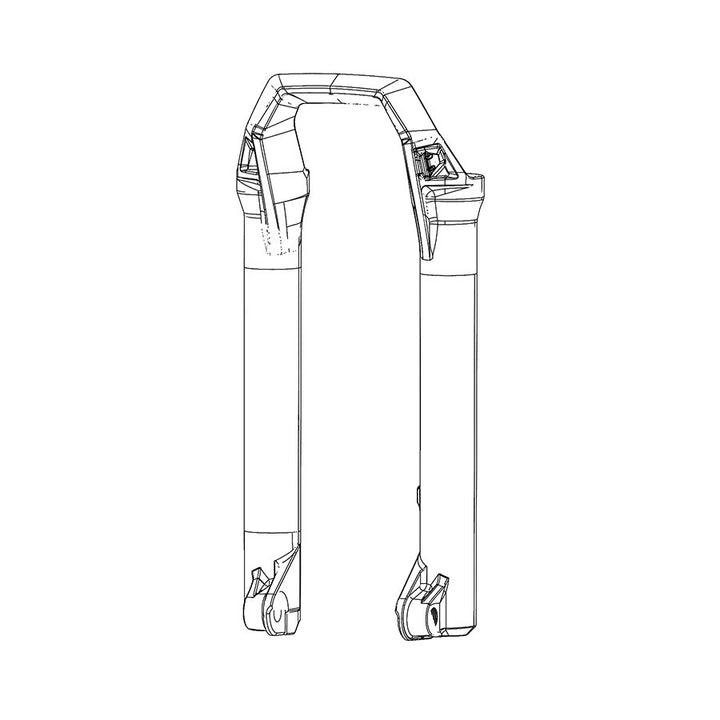 RockShox Lower Leg for ZEB Gloss Black 27.5"