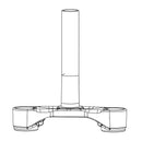 RockShox Lower Crown/Steerer 35mm BoXXer C1 0mm Offset 36mm total offset on 27.5 46mm total offset on 29" Gray