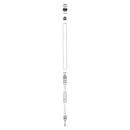 RockShox Solo Air Spring Assembly - 100-160mm Top Cap Spring Travel Spacers Shaft Bolt 35 Silver A1
