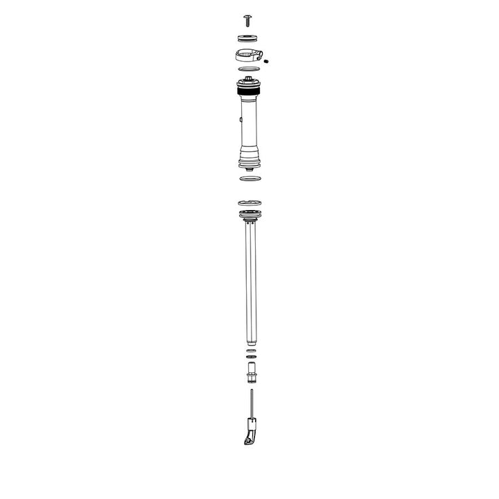 Amortiguador RockShox para control remoto de acero de 32 pulgadas 11.4018.104.001