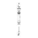 Amortiguador de compresión RockShox - Crown Turnkey Judy Silver A1+ / 30 Silver A3+