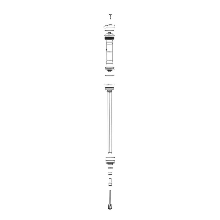 Amortiguador de compresión RockShox - Crown Turnkey Motion Control 35 PLATA A1