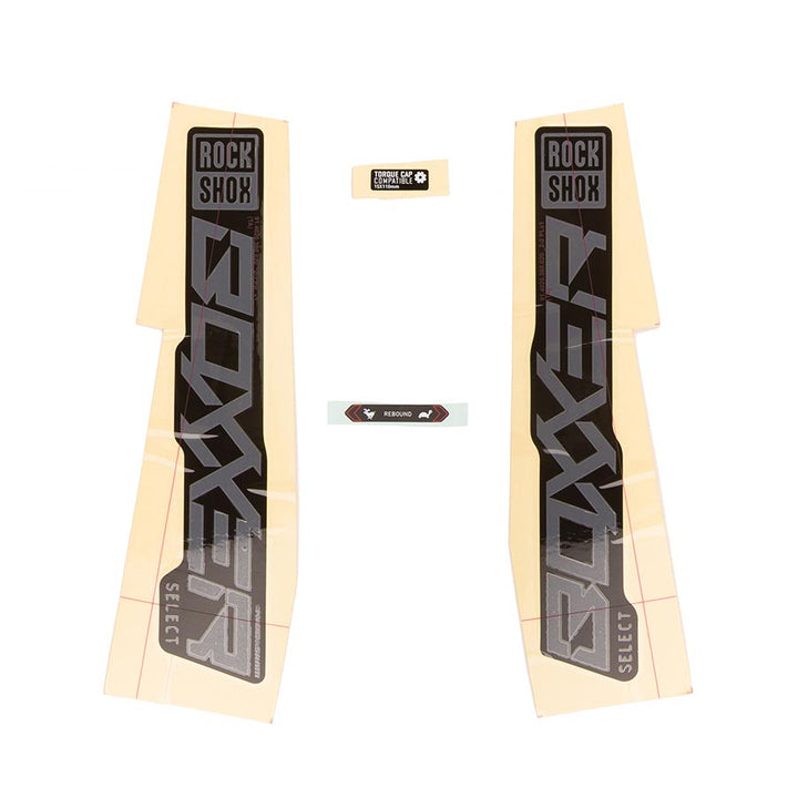 Kit de calcomanías RockShox para Boxxer SEL Gris/Negro 11.4018.105.002