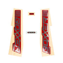 Kit de calcomanías RockShox para Boxxer ULT Polar/Rojo 11.4018.105.004