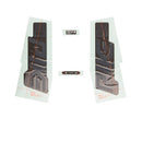 Kit de calcomanías RockShox para Pike SEL Gris/Negro 11.4018.105.005