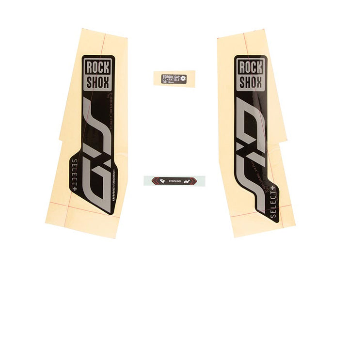 Kit de calcomanías RockShox para SID 120 SEL+ MPLR/BLK 11.4018.105.020
