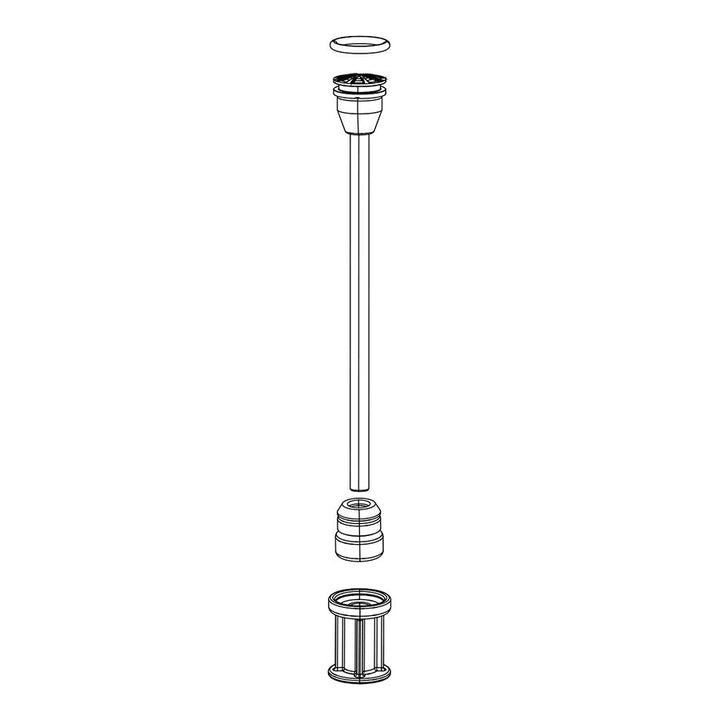 Eje de suspensión RockShox SID DebonAir - 80 mm, 29" y 32 mm. Topes de eje de suspensión neumática SID SL C1