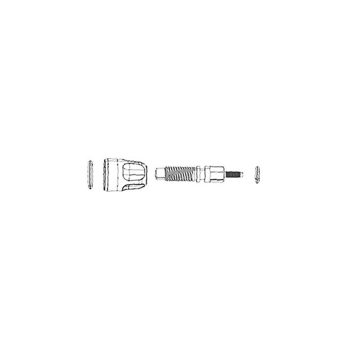Conjunto de ajuste remoto de compuerta de suspensión RockShox XLoc Sprint/Full Sprint, dorado, 2014-2016