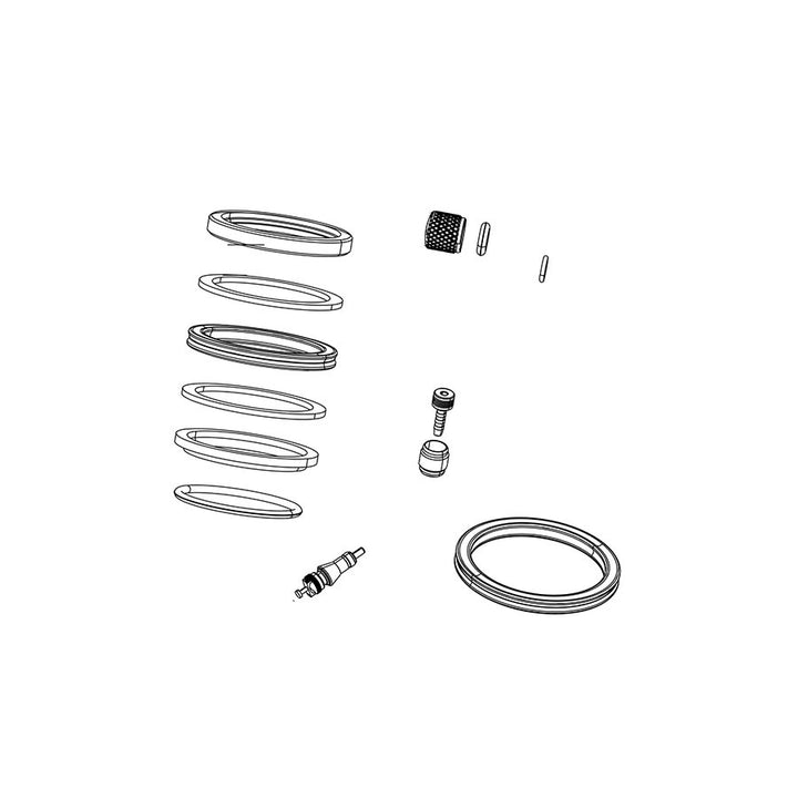 Kit de mantenimiento básico completo RockShox para Monarch XX (2012-13)