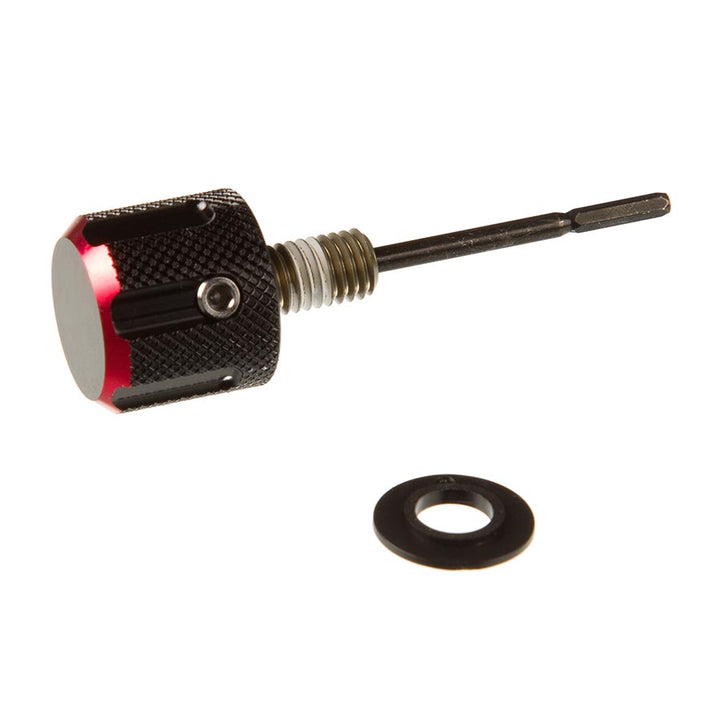 Kit de perilla de amortiguador de rebote RockShox - Charger 3 RC2 con botones de presión/Charger Flight Attendant ZEB A1+/Pike C1+/Lyrik D1+