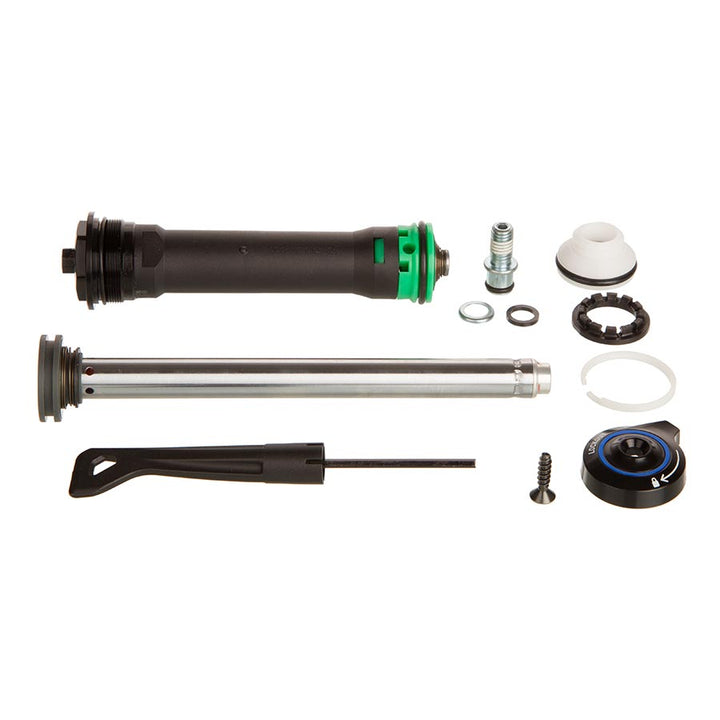 Conjunto de amortiguador de horquilla RockShox - Corona de 26", paso de rosca de 0,8 mm, Judy Silver A1+/ 30 Silver A3+, 2018+