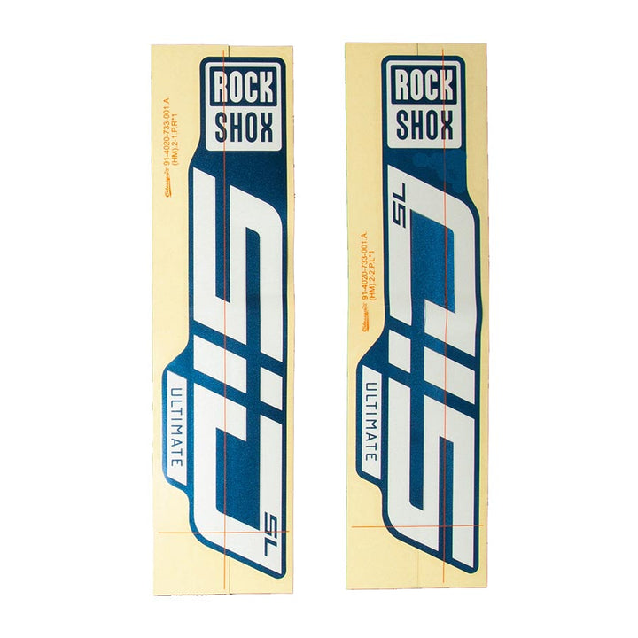 Kit de calcomanías para horquilla RockShox - SID SL Ultimate 27.5"/29"